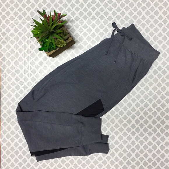 Victoria's Secret Pants - VS Sport Small Gray Jogger w/ Black Mesh